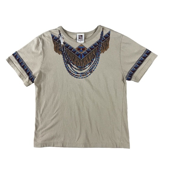 Art Unlimited Sportswear Women Native American T-Shirt Sz‎ XL - Picture 1 of 7